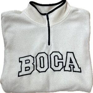 Vintage BOCA Quarter Zip Sweater